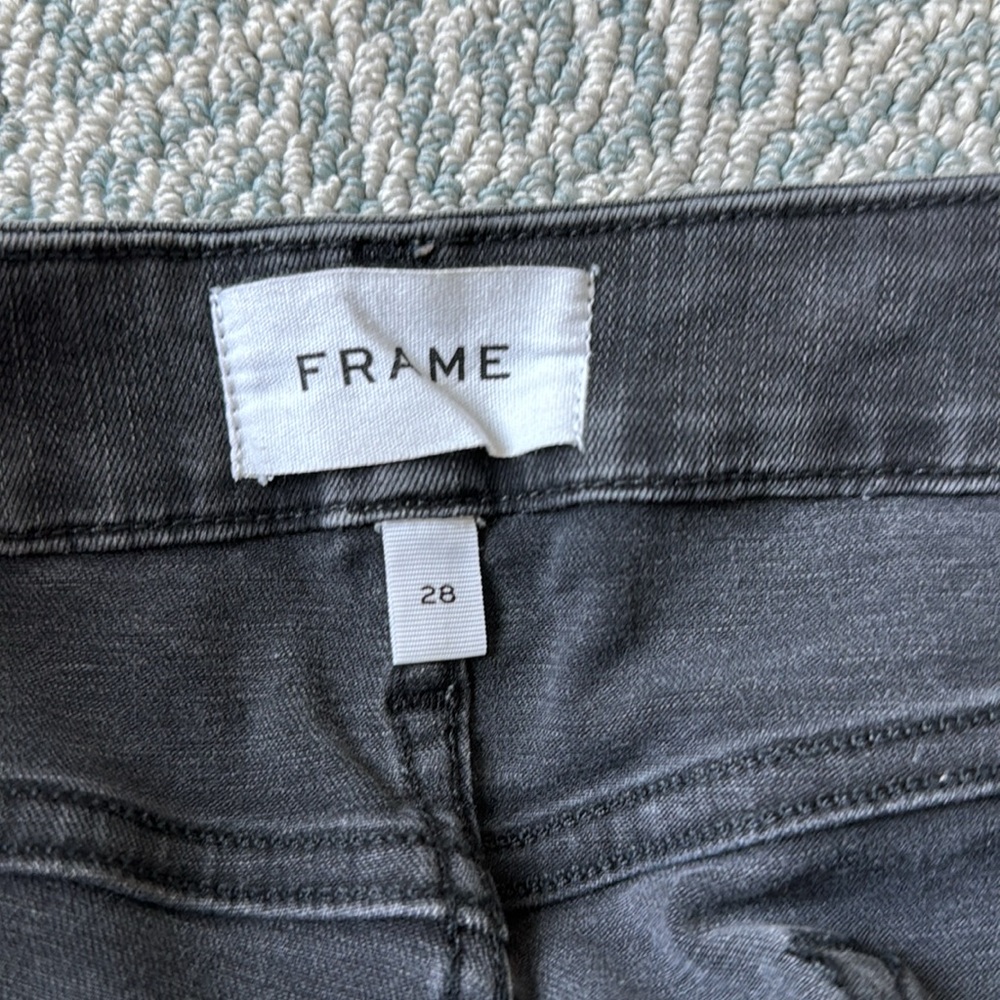 Frame Le Pixie Crop Mini Boot - image 4